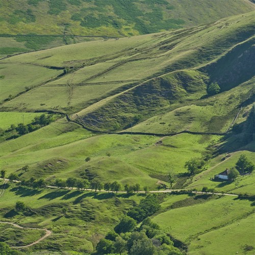 A photo of the Peak District