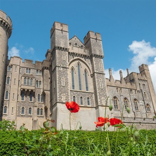 A photo of outside Arundel Castle 