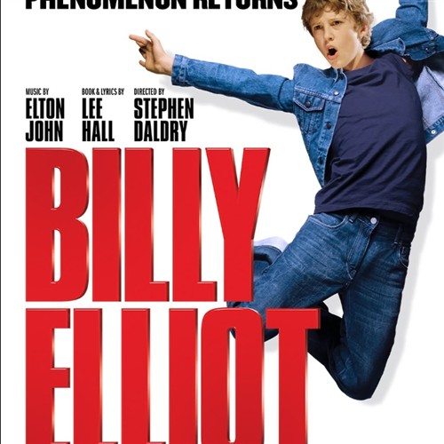a photo of billy elliot being advertised 