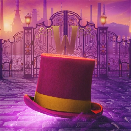 A photo of the Charlie and Chocolate Factory advert 