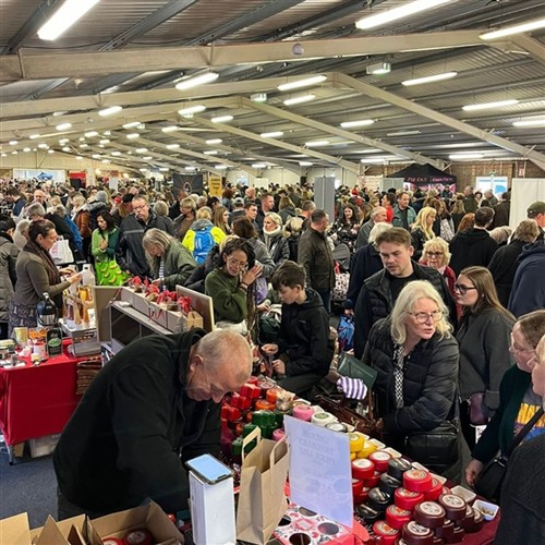 A photo of the Kent Festive Exhibition Hall 