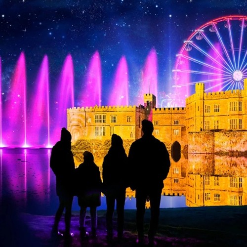 Leeds Castle Christmas Light Trail 