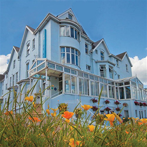 A photo outside the Marine Hotel Paignton