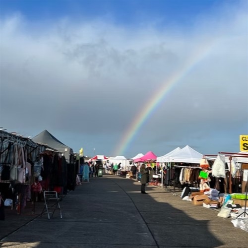 a photo of some of the market at North Weald 