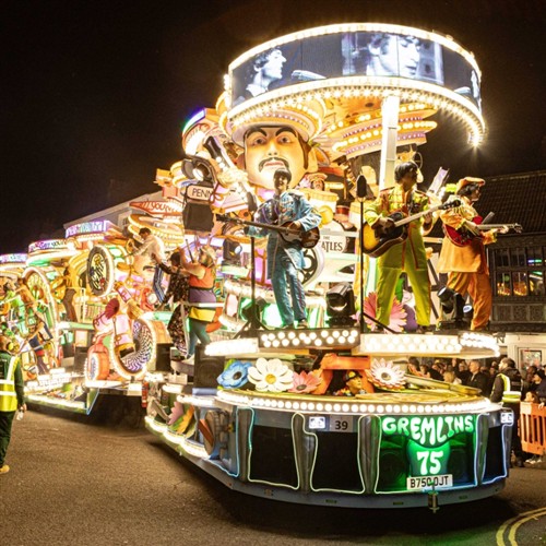 A photo of people at the bridgewater carnival 