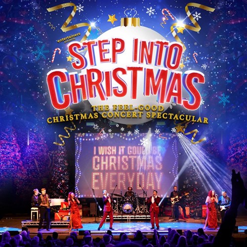 a photo of people performing at step into christmas 