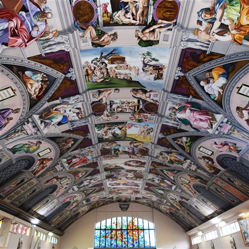 a photo of Worthing and Sistine Chapel 
