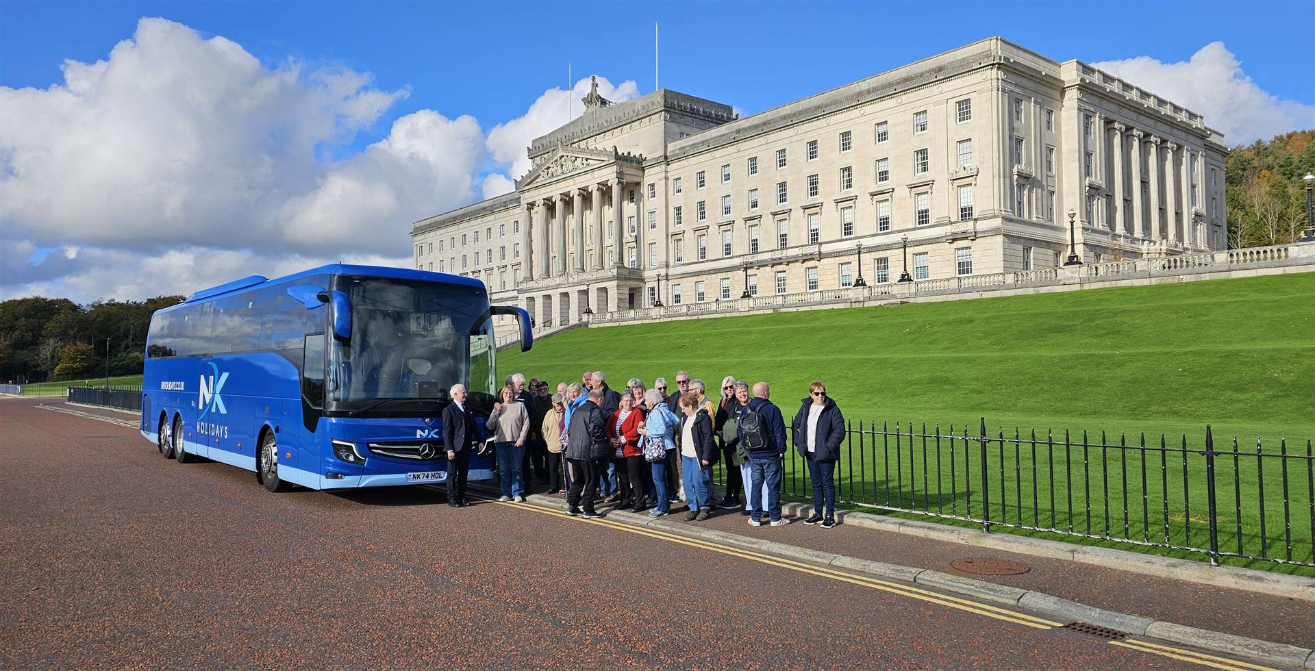 NK Coach at Stormont Ireland