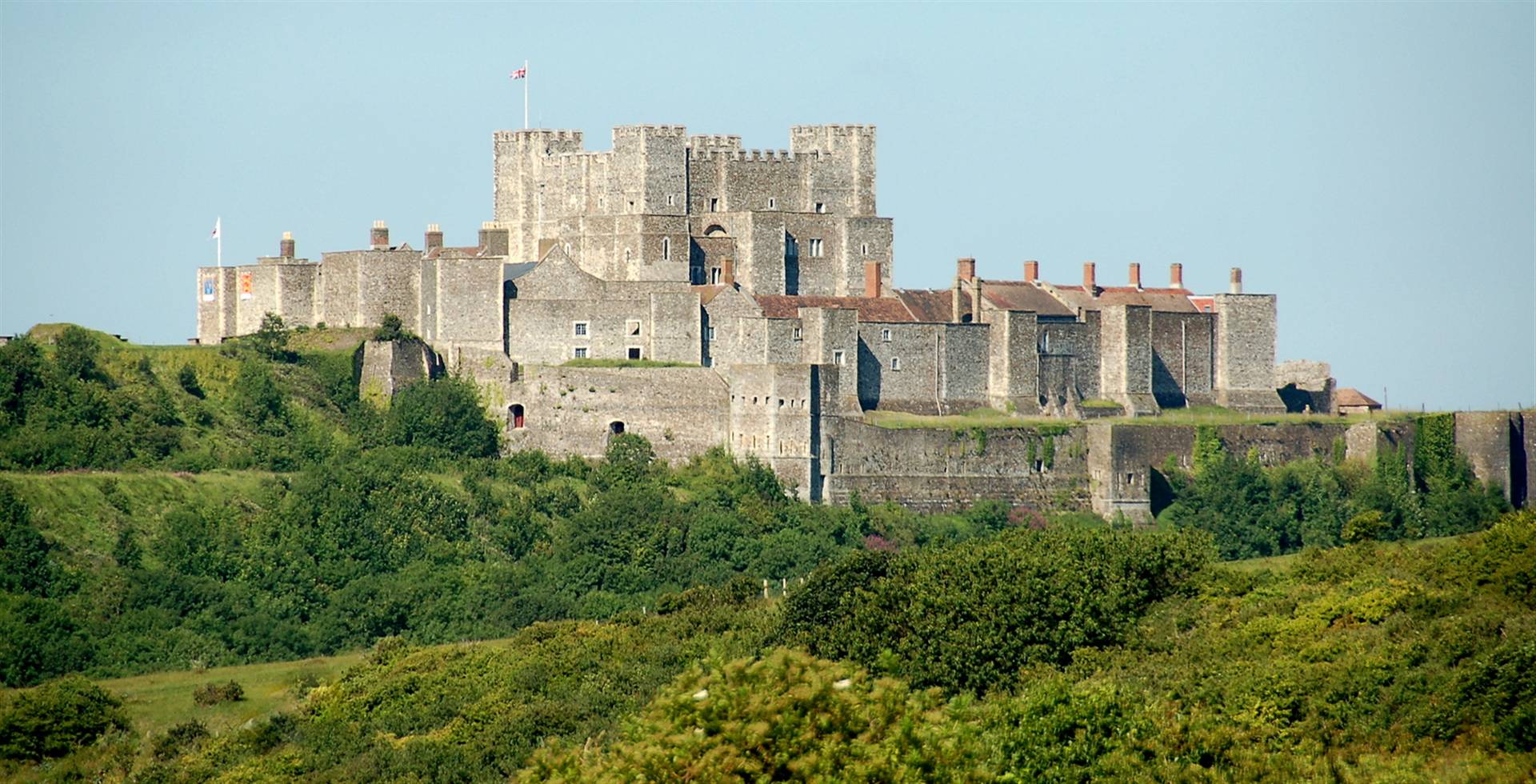 View of Dover Castle Kent